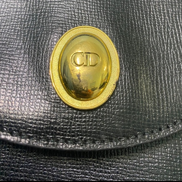 AUTHENTIC Dior bag - dark blue - authentic vintage from the 70s ❤️ - Picture 8 of 9